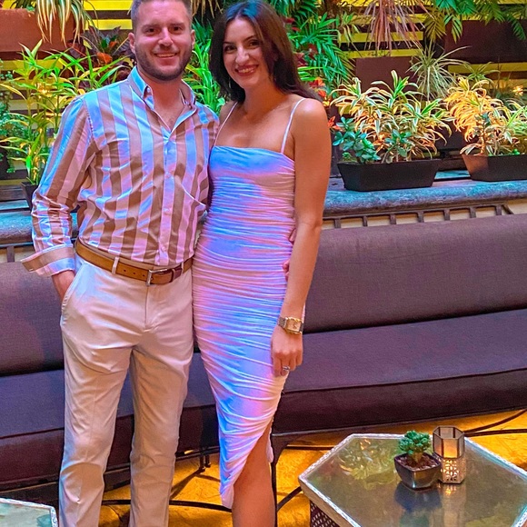 All white Revolve SNDYS dress. Worn once, in perfect condition! - Picture 5 of 5